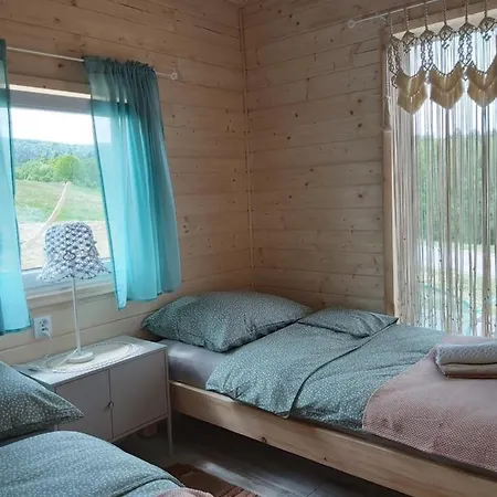 Domek Polna Cisza Bieszczady Lesko Exterior foto